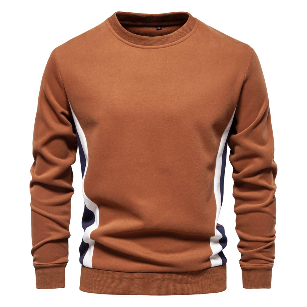 Herren Sweatshirt Moderne Farbblockoptik Casual