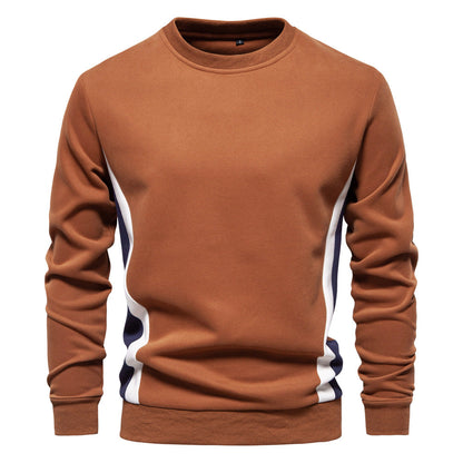 Herren Sweatshirt Moderne Farbblockoptik Casual