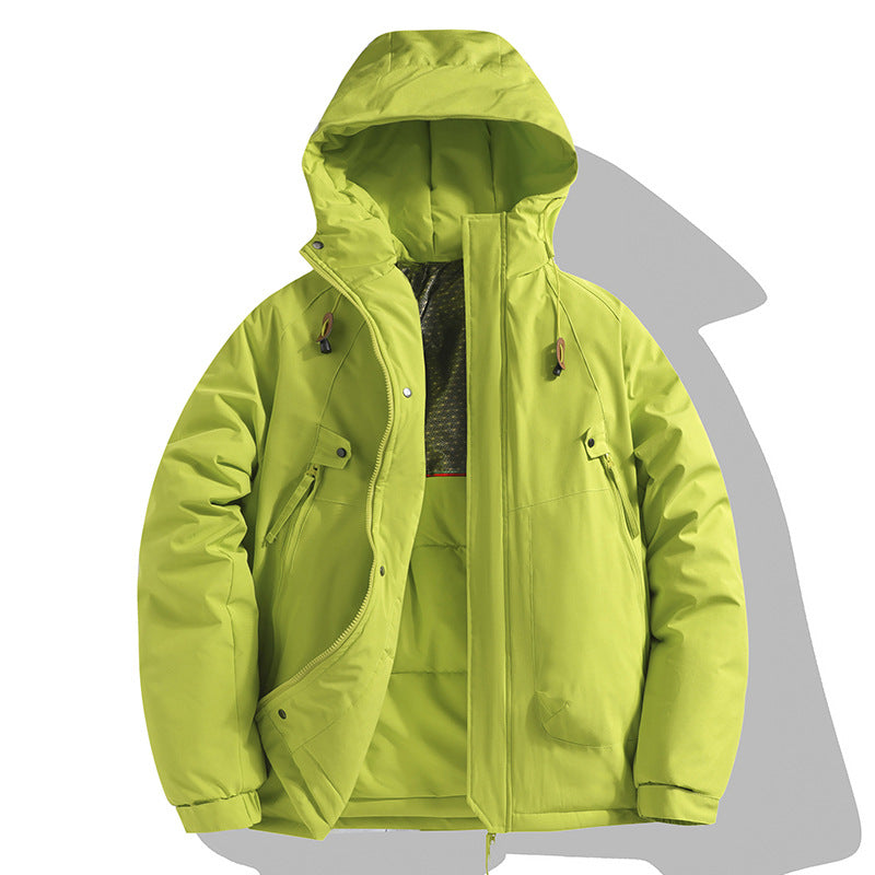 Herren Funktionsjacke Wasserdicht mit Kapuze Isolierung