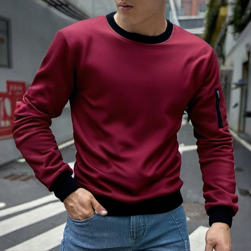 Herren Sportshirt Sweatshirt Casual Modern