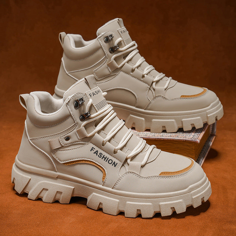 Damen Sneaker High-Top Sportlich Robust mit Rutschfester Sohle