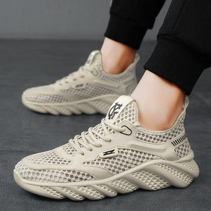 Damen Laufschuhe Leicht Atmungsaktiv Sportlich Netzdesign - BerlinGlamour