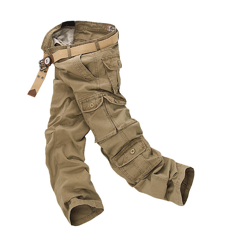 Herren Cargo-Hose Vieltaschig Verstellbar Praktisch