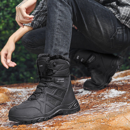 Damen Winterstiefel Isoliert Rutschfest Warme Innensohle