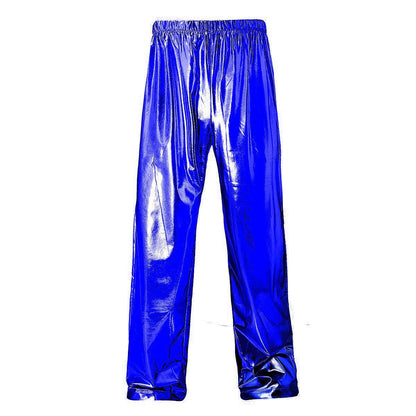 Glänzende Herren Trainingshose Sport Hose Stretch