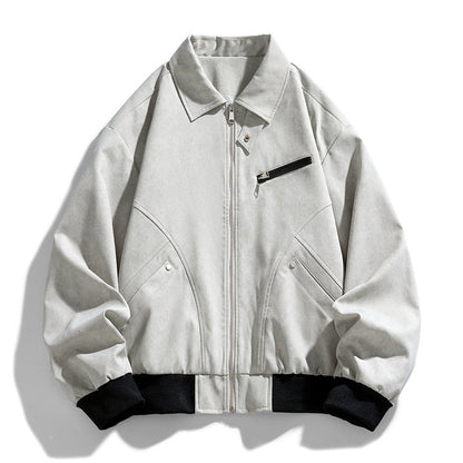 Herren Bomberjacke Lässig Modern Schnitt Berlin Style