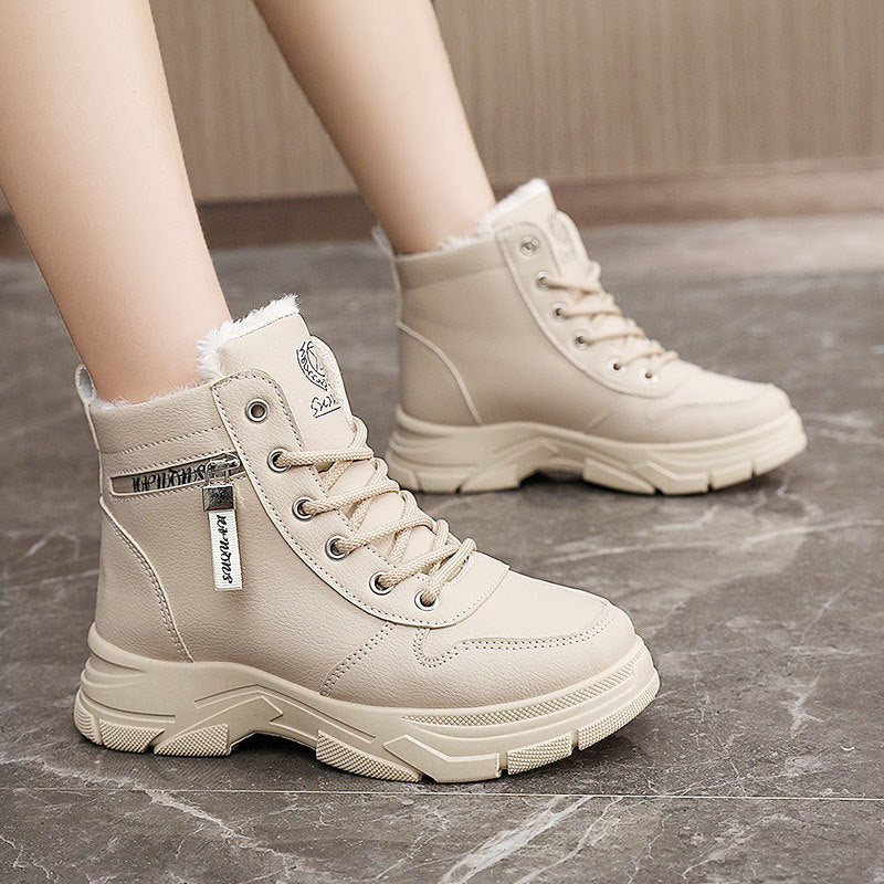 Damen High-Top Sneaker Winter Warm Kuschelig