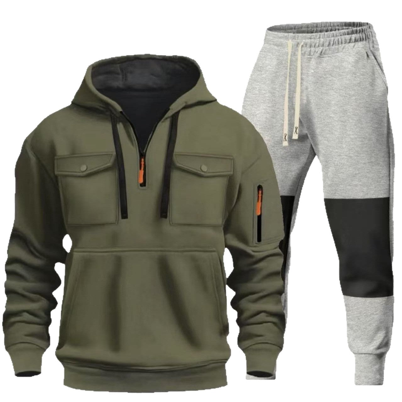 Herren Sportset Sweatshirt und Jogginghose Funktionell Komfortabel