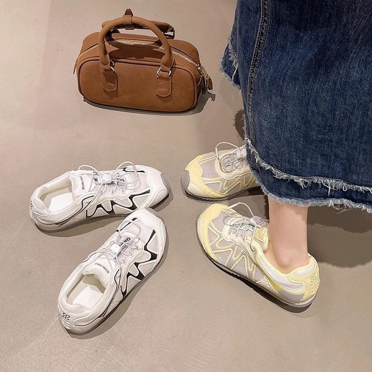 Damen Sport-Sneaker Bequem Atmungsaktiv Mit Dämpfung