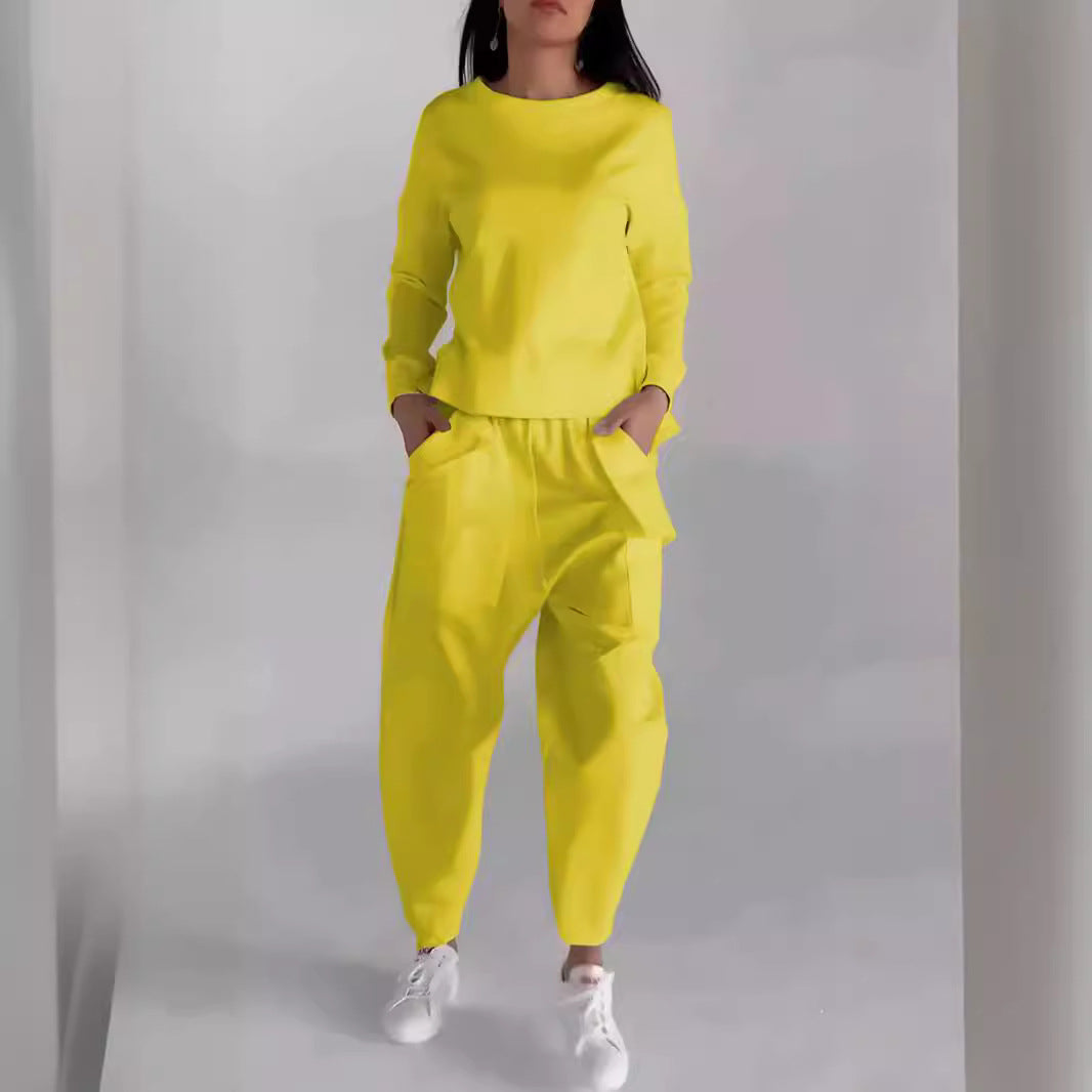 Damen Jogginganzug Bequem Sportlich