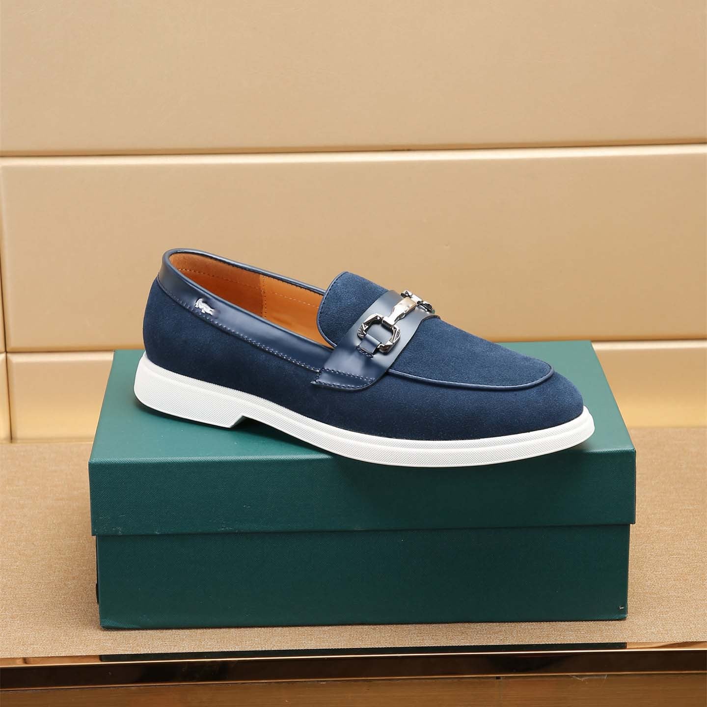 Damen Slipper Mokassin Weich Bequem Rutschfest