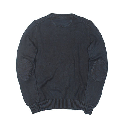 Herren Strickpullover Fein Rundhals Elastisch Modern