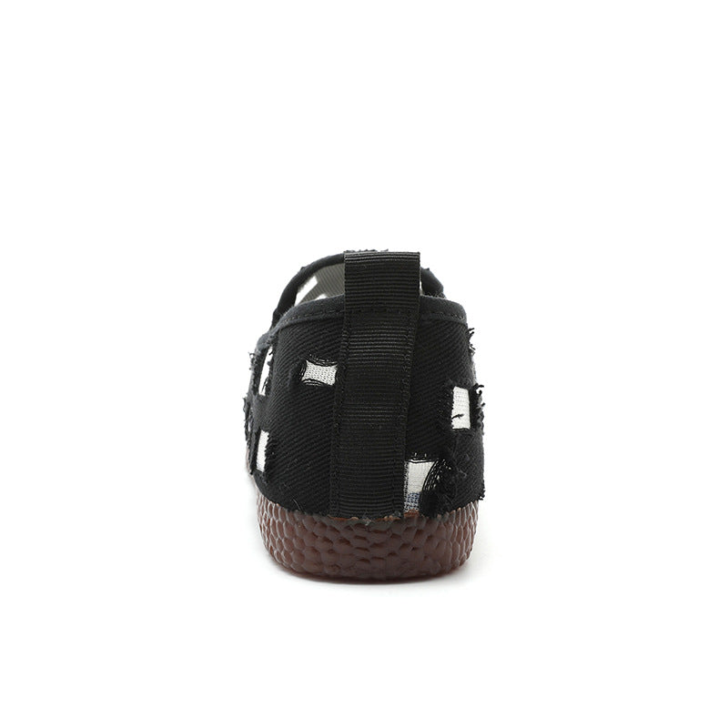 Damen Hausschuhe Slip-On Bequem atmungsaktiv