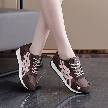 Damen Sneaker Sportlich Laufschuhe Rutschfest Moderne Design