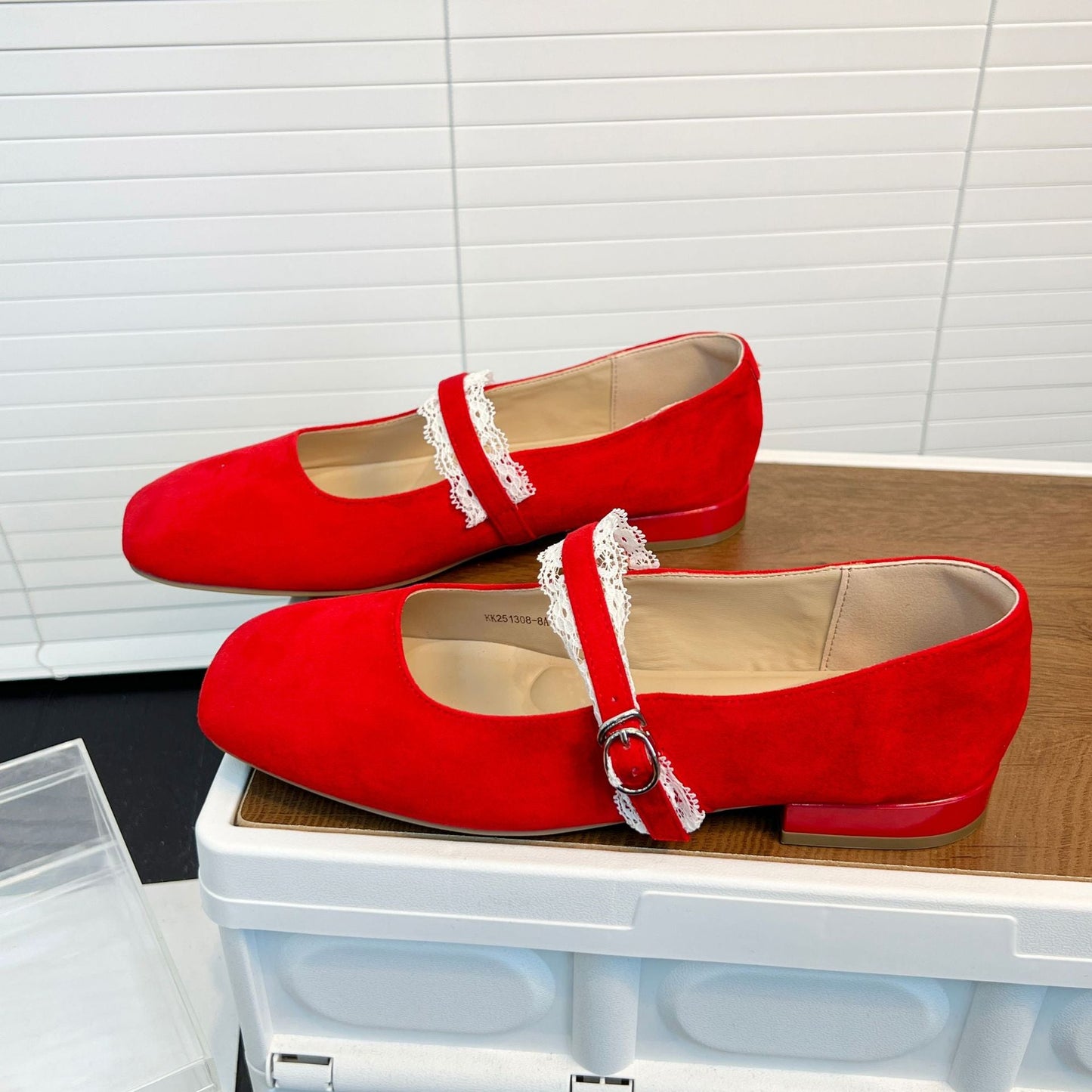 Damen Mokassins Spitzenverzierung Frauen Schuhe Mode