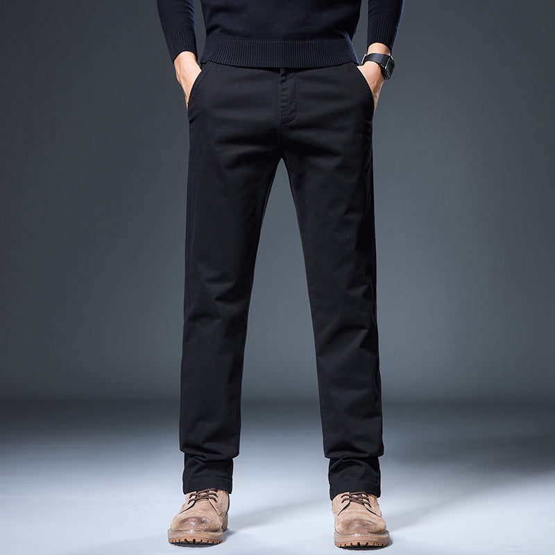 Herren Chino-Hose Bequem Mit Seitentaschen - BerlinGlamour