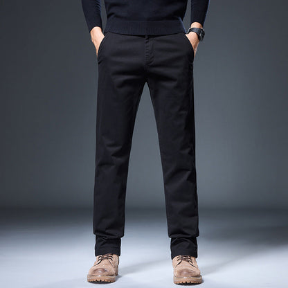 Herren Chino-Hose Bequem Mit Seitentaschen - BerlinGlamour