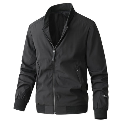 Herren Steppjacke Slim Fit mit Stehkragen Modern