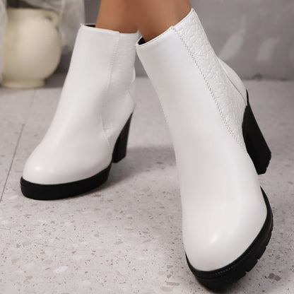 Damen Stiefeletten Schnürstiefeletten Elegantes Design
