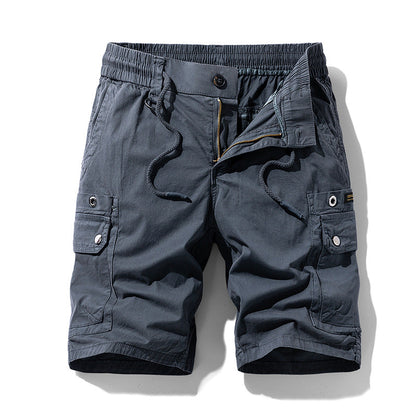 Herren Cargo Shorts Elastisch Multifunktionale Taschen
