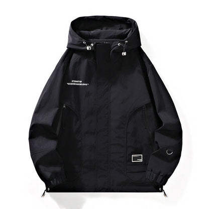 Herren Outdoor-Jacke Winddicht und Atmungsaktiv