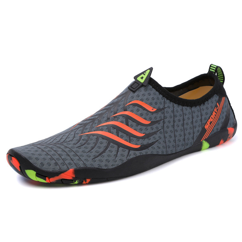 Damen Badeschuhe Rutschfest Flexibel Aqua Schuhe