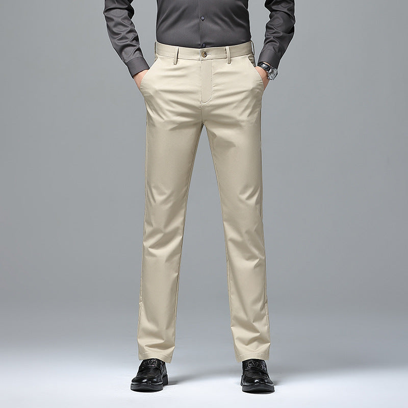Schlanke Herren Chino Hose Elegant Modern - BerlinGlamour
