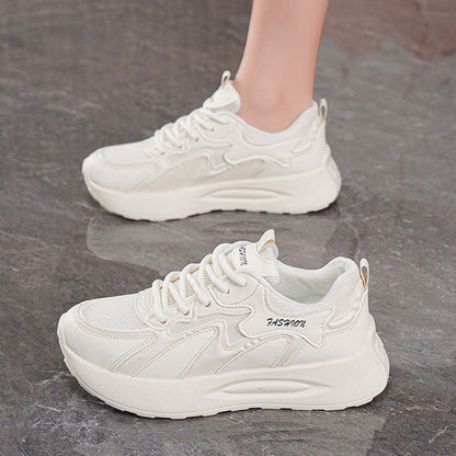 Damen Sneaker Sportlich Laufschuhe mit Weichem Innenfutter