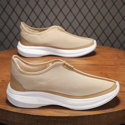 Damen Sportschuhe Slip-On atmungsaktiv mit Gummisohle
