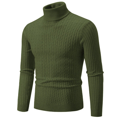 Herren Rollkragenpullover Fein Strick Elegance Modern