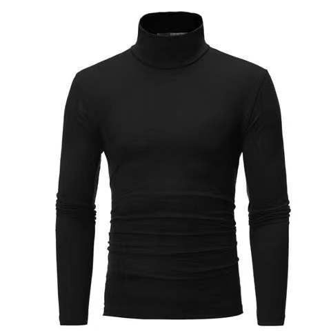 Herren Rollkragenpullover Slim Fit Elastisch Modern