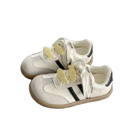 Damen Sneaker Weich Bequem Fischauschnitt Trendy