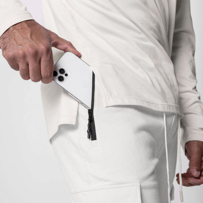 Herren Jogginghose Bequem Reißverschluss Cargo Hose Modern