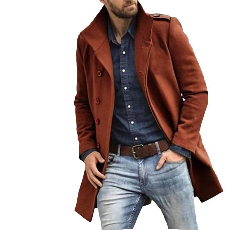 Herren Mantel Modern Elegant Berlin Stil