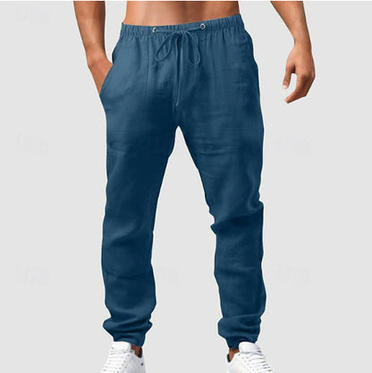 Herren Leichte Komfort-Cargohose mit elastischem Bund BerlinGlamour → Herren Leuchten Bequemlich Komfort und elegante Cargohose mit elastischem Bund