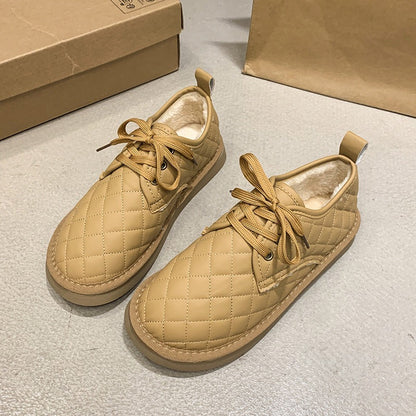 Damen Sneaker Warm mit Weichem Innenfutter bequem