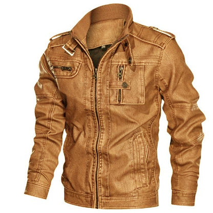 Herren Jacke Modern Mit Vielen Taschen Trendig