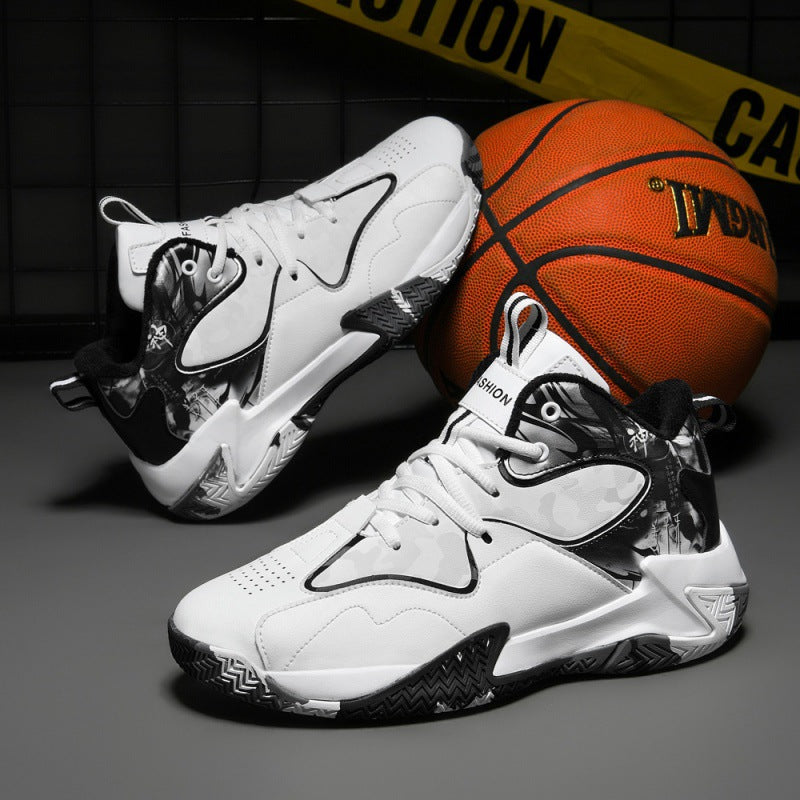 Damen Basketballschuhe Hoch Knöchelschutz Atmungsaktiv Netz