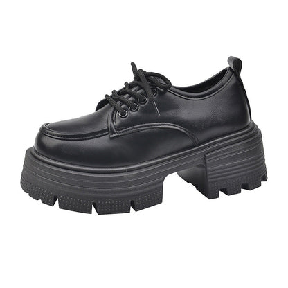 Damen Schnürschuhe Chunky Modisch Robust