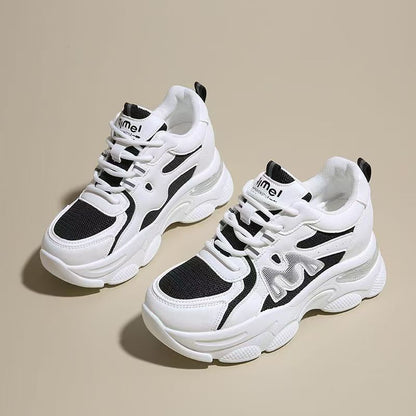 Damen Sneaker bequem elastisch mit dämpfender Sohle - BerlinGlamour