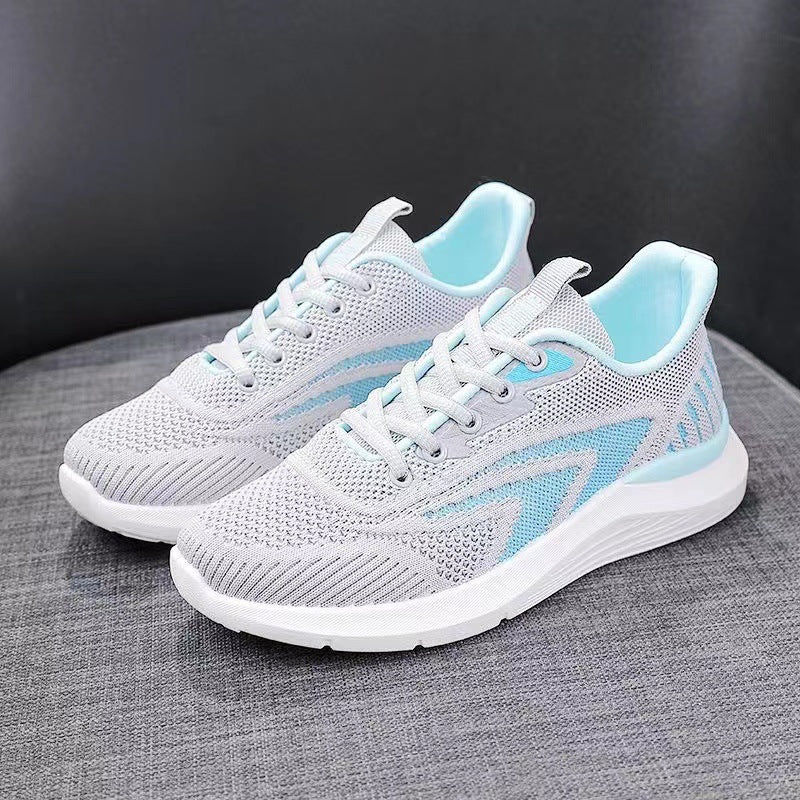 Damen Sneaker Atmungsaktiv Bequem Flexibel Sportlich