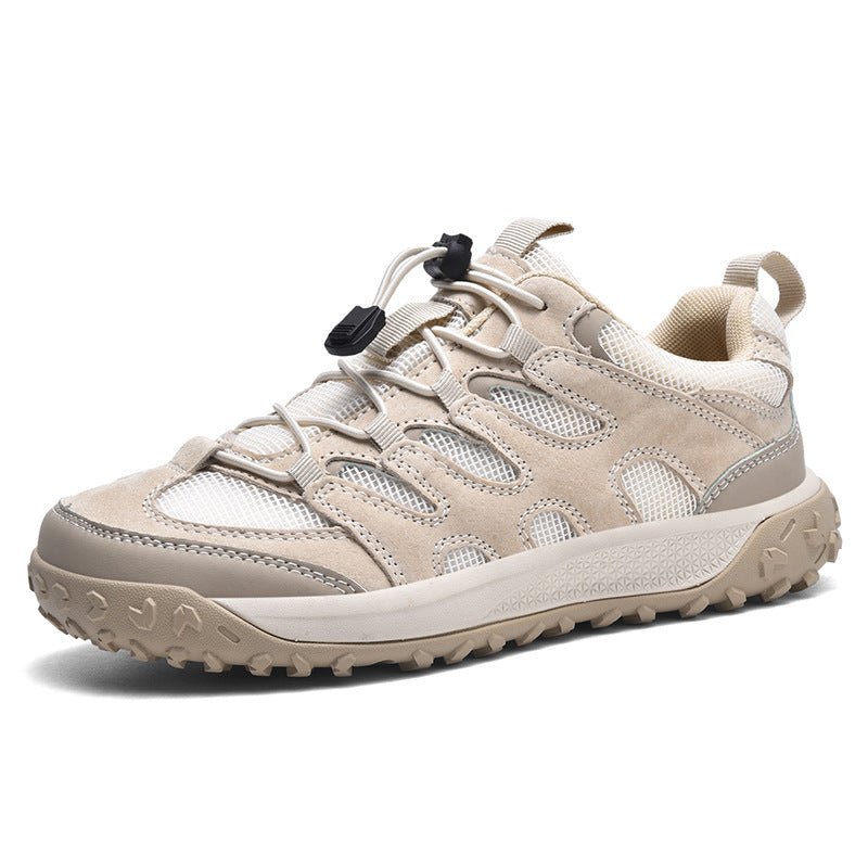 Damen Trail-Laufschuhe Schnell Schnürsystem Rutschfest