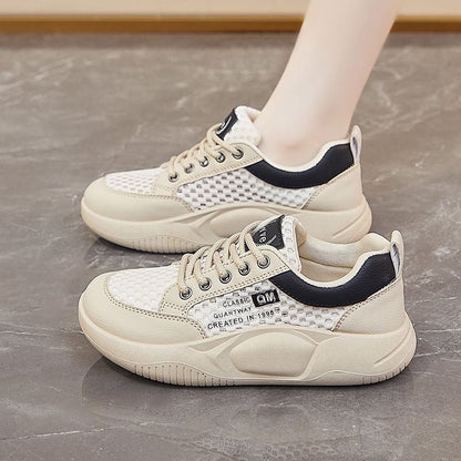 Damen Sneaker Atmungsaktiv Elastisch Stabil