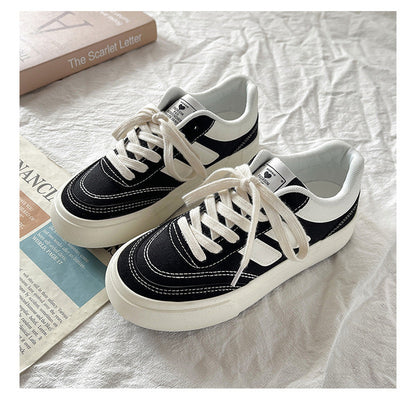 Damen Sneaker Bequem Strukturiert Trendy Sportschuhe