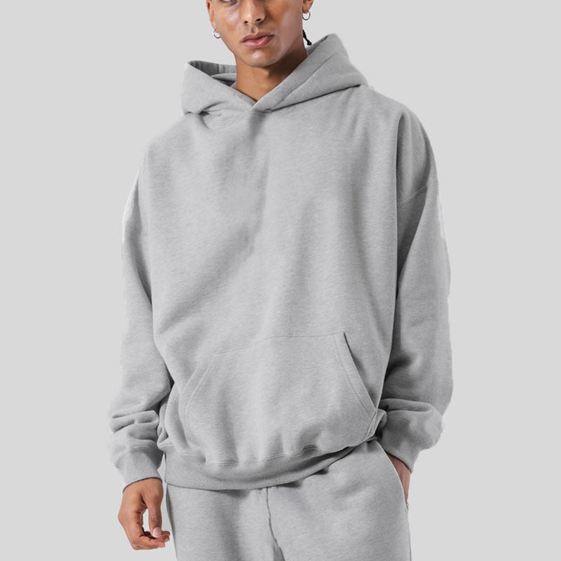 Herren Kapuzenpullover Bequem Mit Kängurutasche Groß