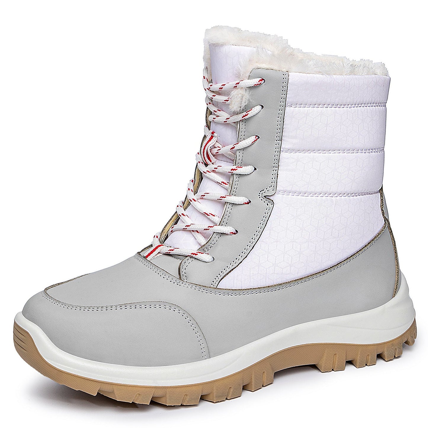 Damen Winterstiefel Warm Rutschfest Weich