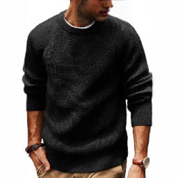 Herren Strickpullover Modern Raglan Ärmel - BerlinGlamour