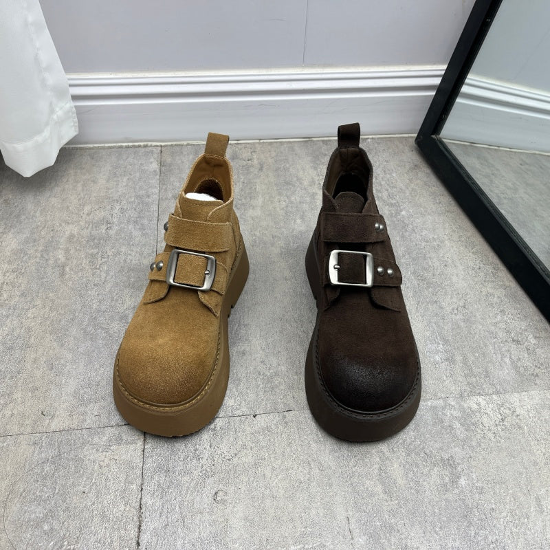Damen Schnürschuhe Robust Profil Modisch