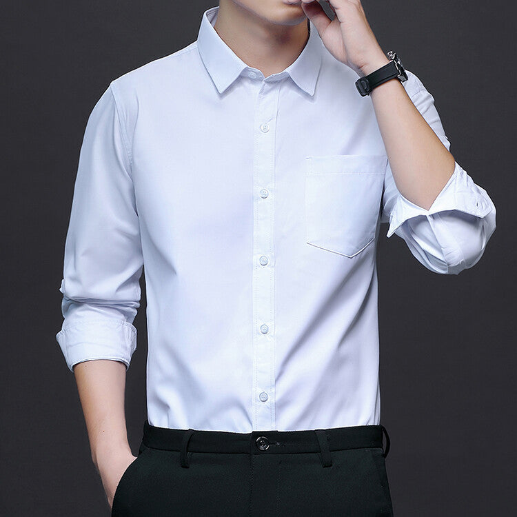 Herren Businesshemd Atmungsaktiv Elegant Modern
