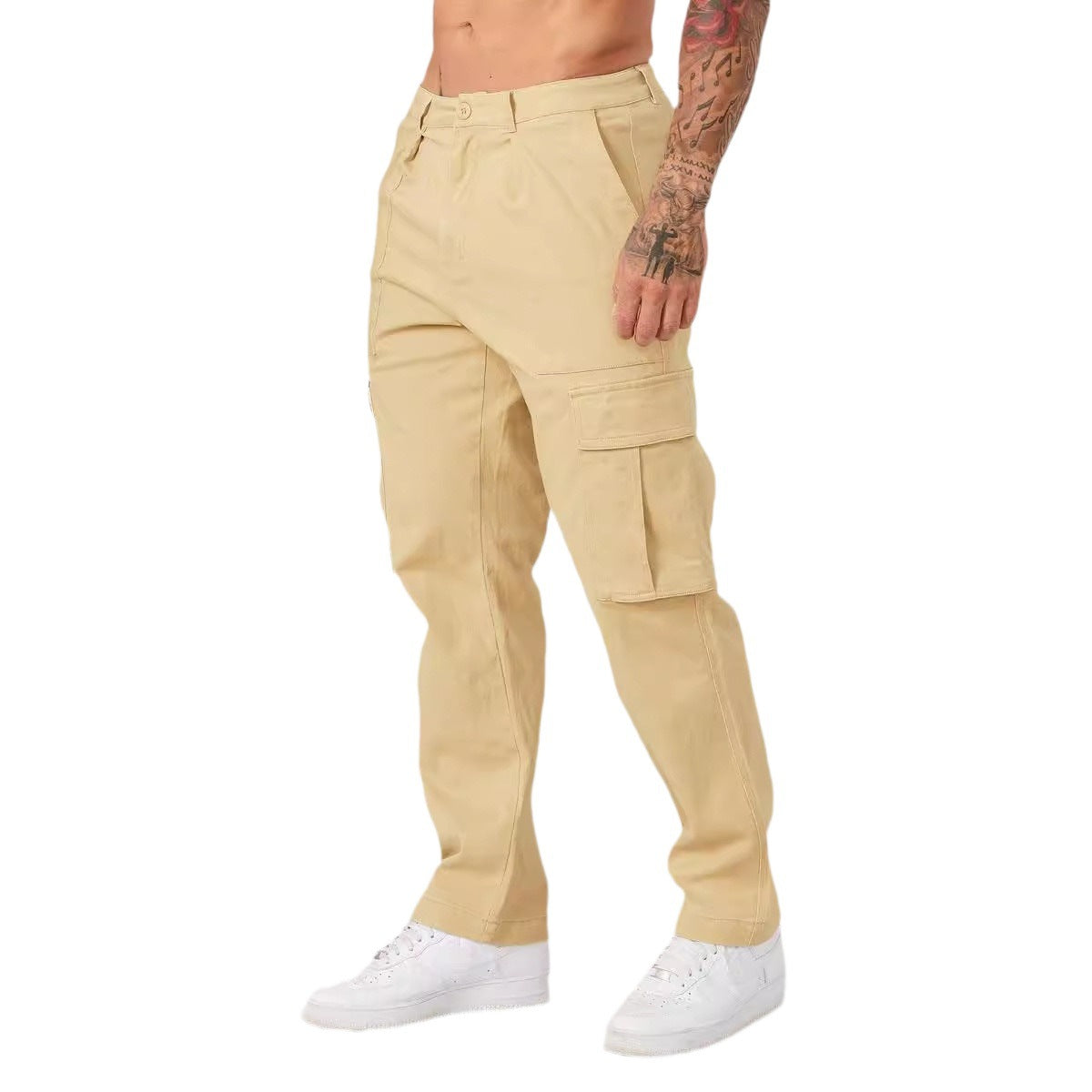 Herren Cargo-Hose Multifunktional Ergonomisch Bequem